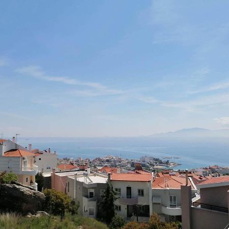 Apartamento Breathtaking Sea View Kavala Exterior foto