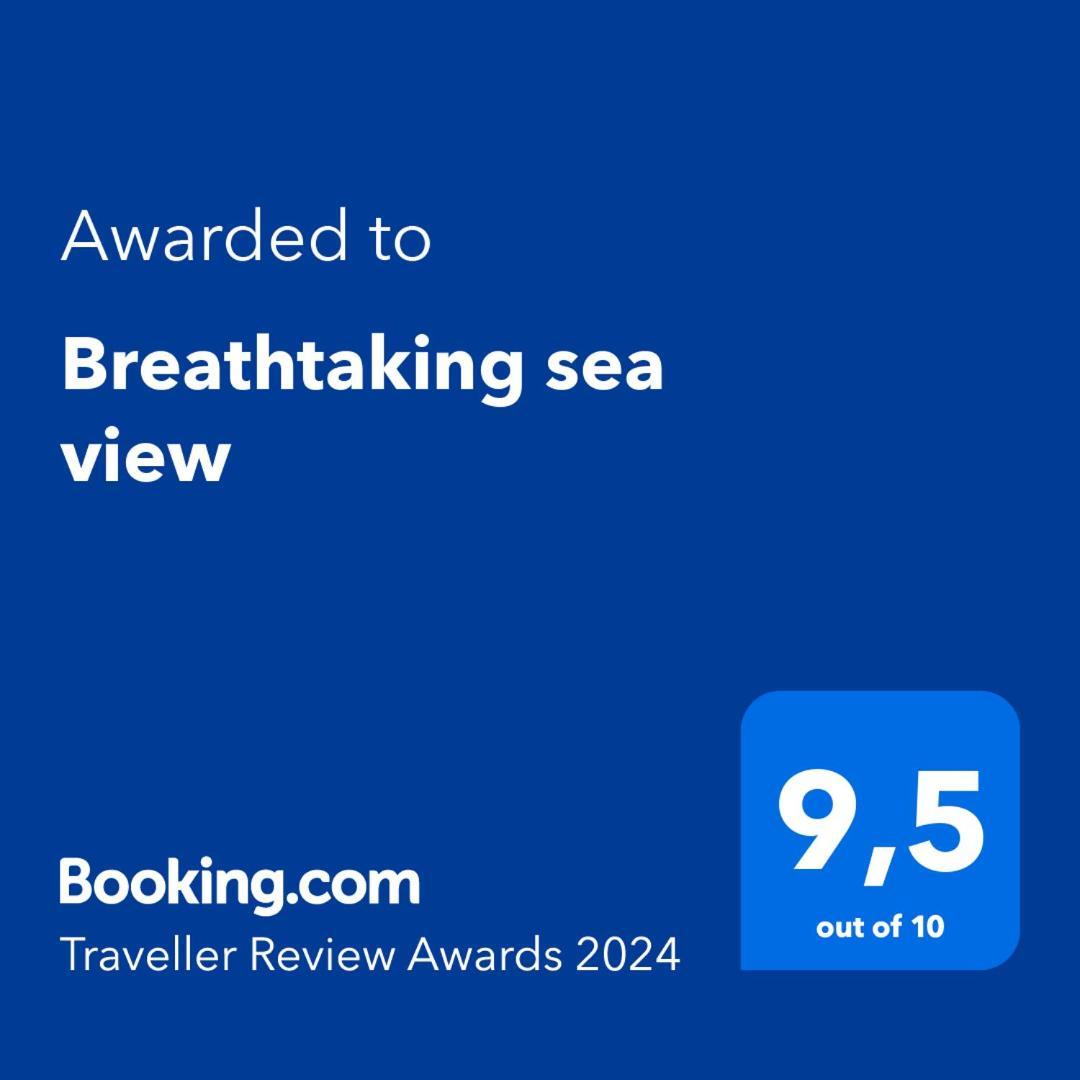 Apartamento Breathtaking Sea View Kavala Exterior foto